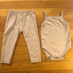 Jamie Kay adorable matching set Sz 6-12 mo